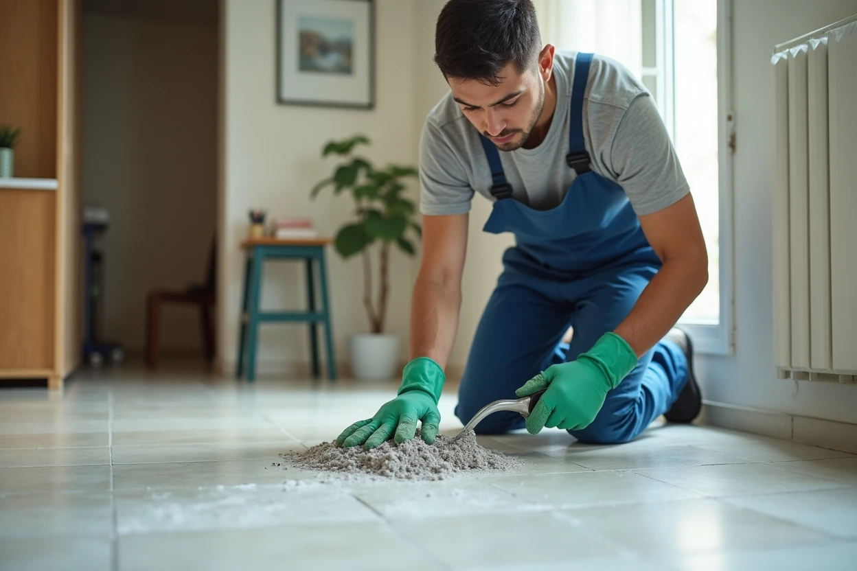Ícono representando reparación puntual de terrazo